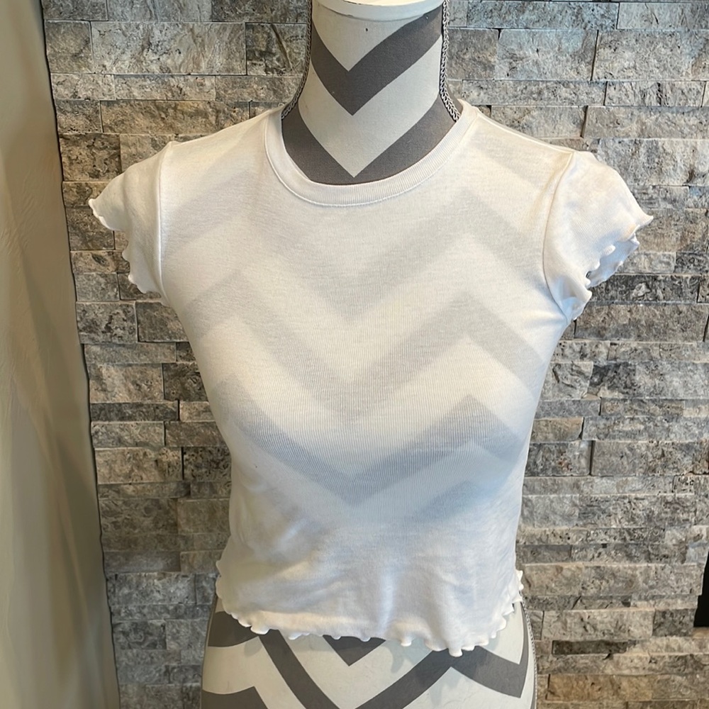 BP plain white kids tee